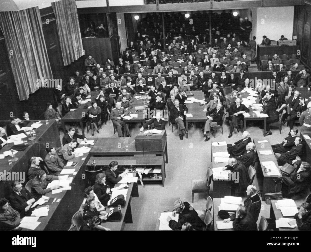 Tribunale militare internazionale a norimberga immagini e fotografie