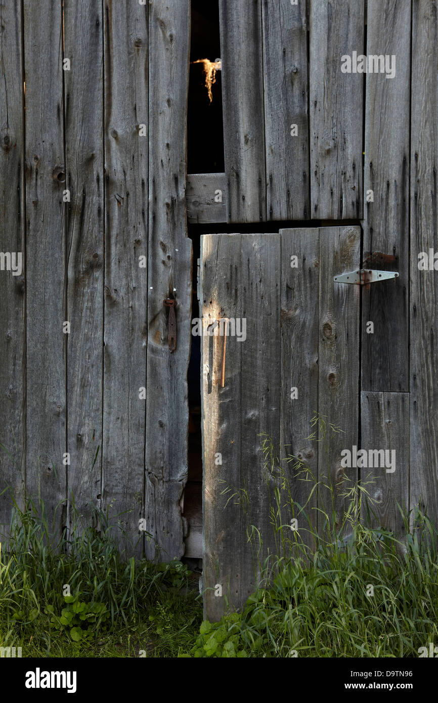 Fienile in Kenoza Lake, NY, New York, Stati Uniti d'America Foto Stock