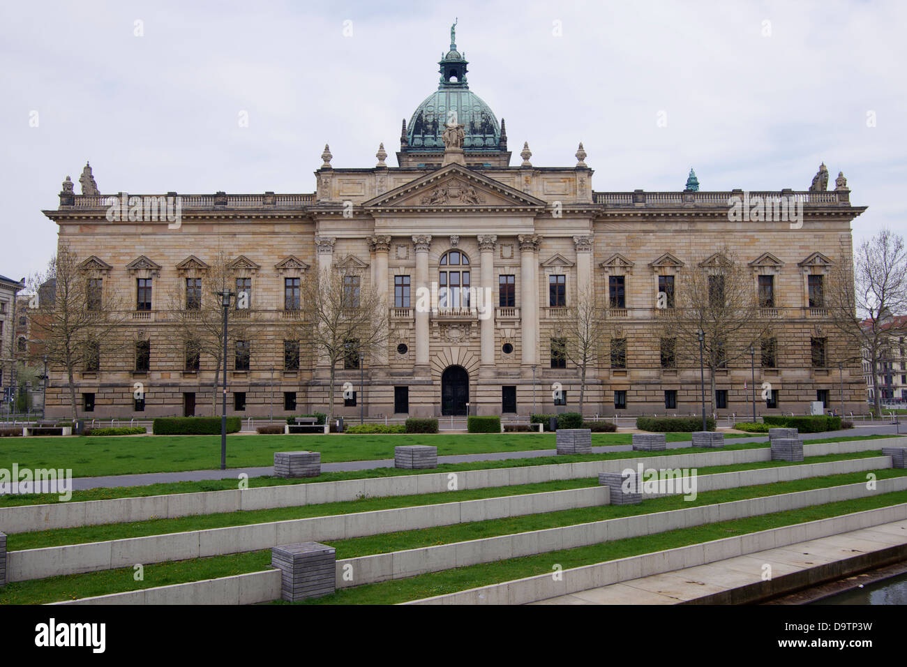 Federale di Germania Diritto amministrativo corte nel cuore di Lipsia, Germania Foto Stock