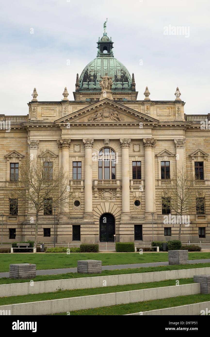 Federale di Germania Diritto amministrativo corte nel cuore di Lipsia, Germania Foto Stock