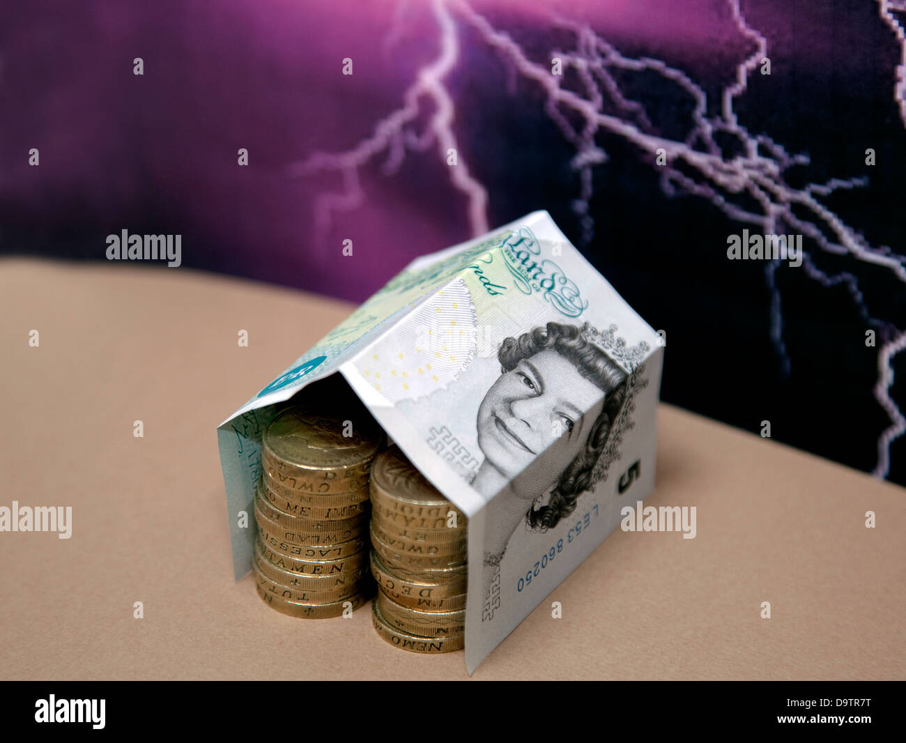 Rappresentazione di tax shelter o haven Foto Stock