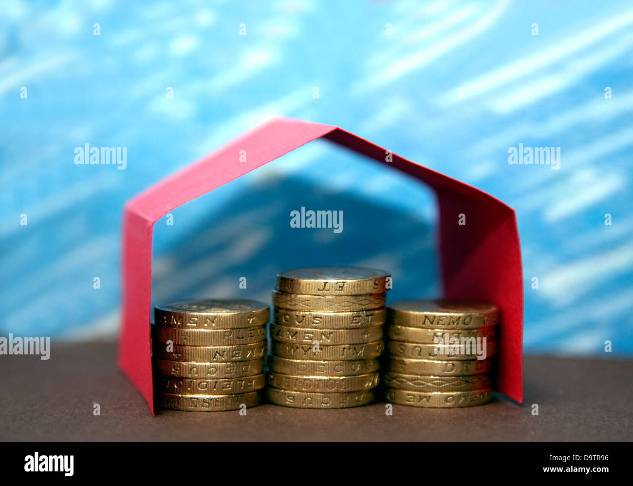 Rappresentazione di tax shelter o haven Foto Stock