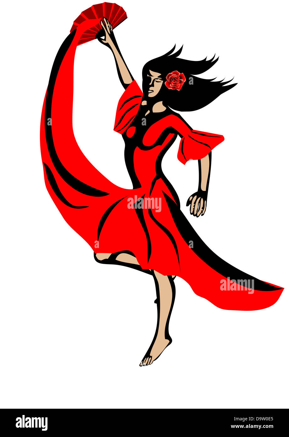 Flamenco Foto Stock