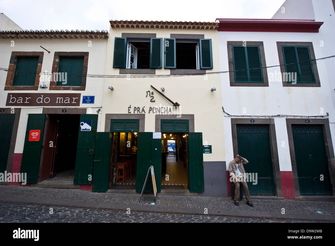 Camara de Lobos - una comune sull' isola di Madeira. Foto Stock