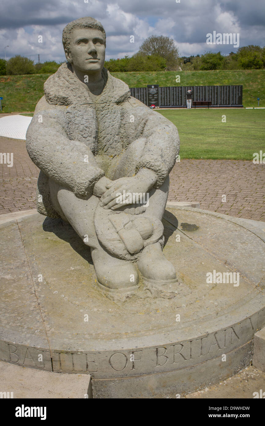 Battle of Britain Memorial a Capel-le-Ferne, Dover nel Kent Foto Stock