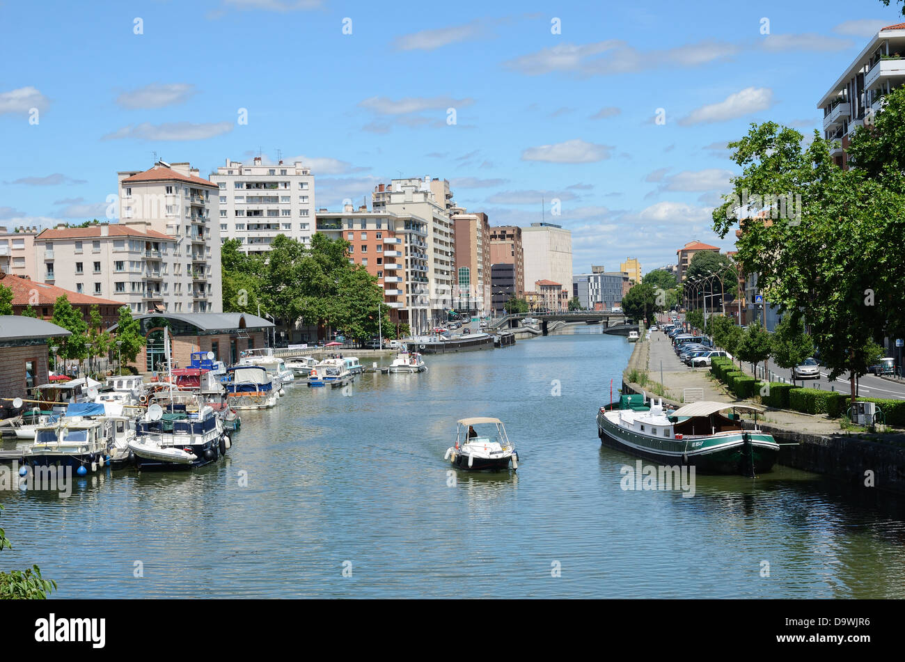 Vista estiva di Tolosa Foto Stock