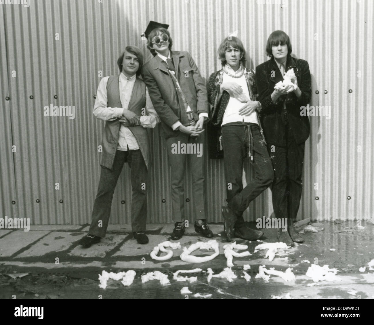 Il SOFT MACHINE UK gruppo pop nel 1966. Foto Stock