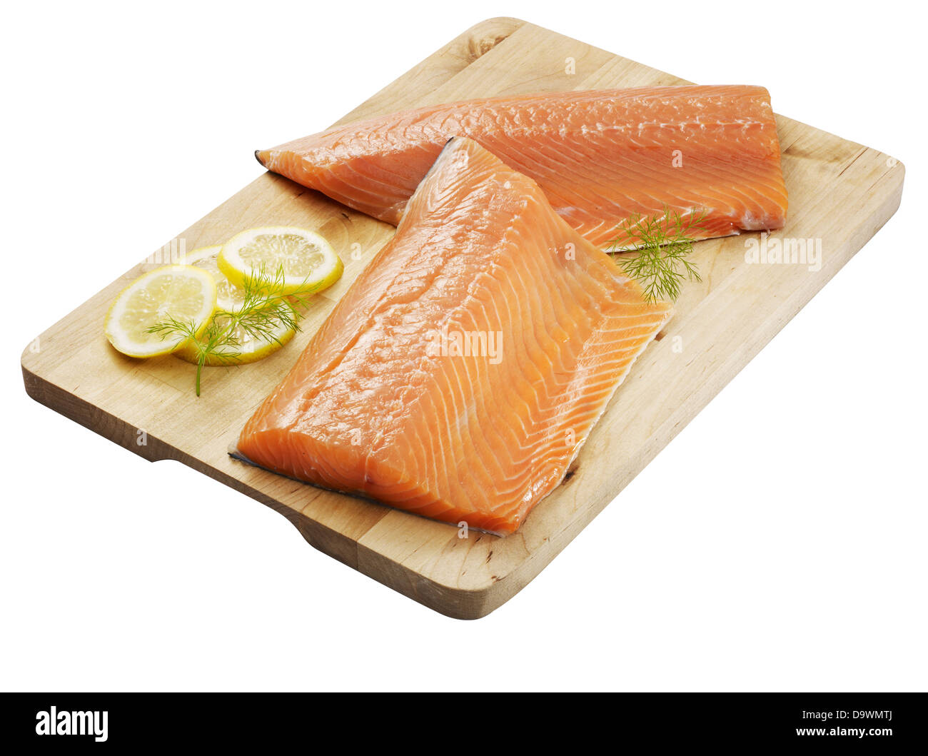 Materie Salmone atlantico Foto Stock