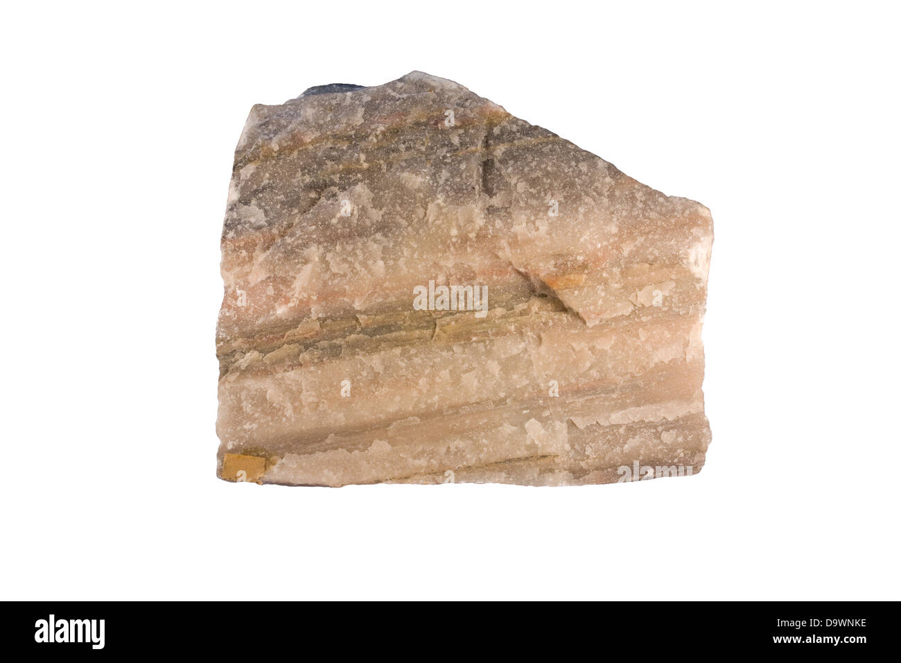 Quarzite (rocce metamorfiche) Foto Stock