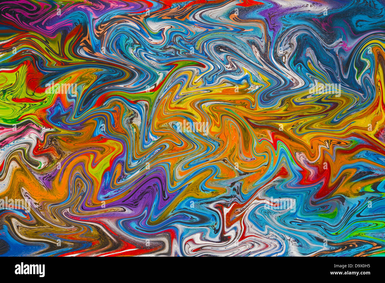 Abstract arte digitale sullo sfondo Foto Stock