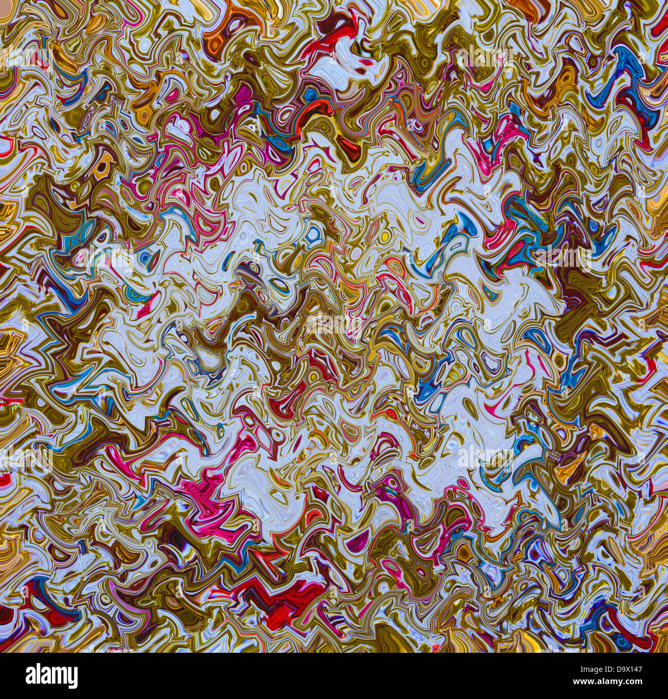 Abstract arte digitale sullo sfondo Foto Stock