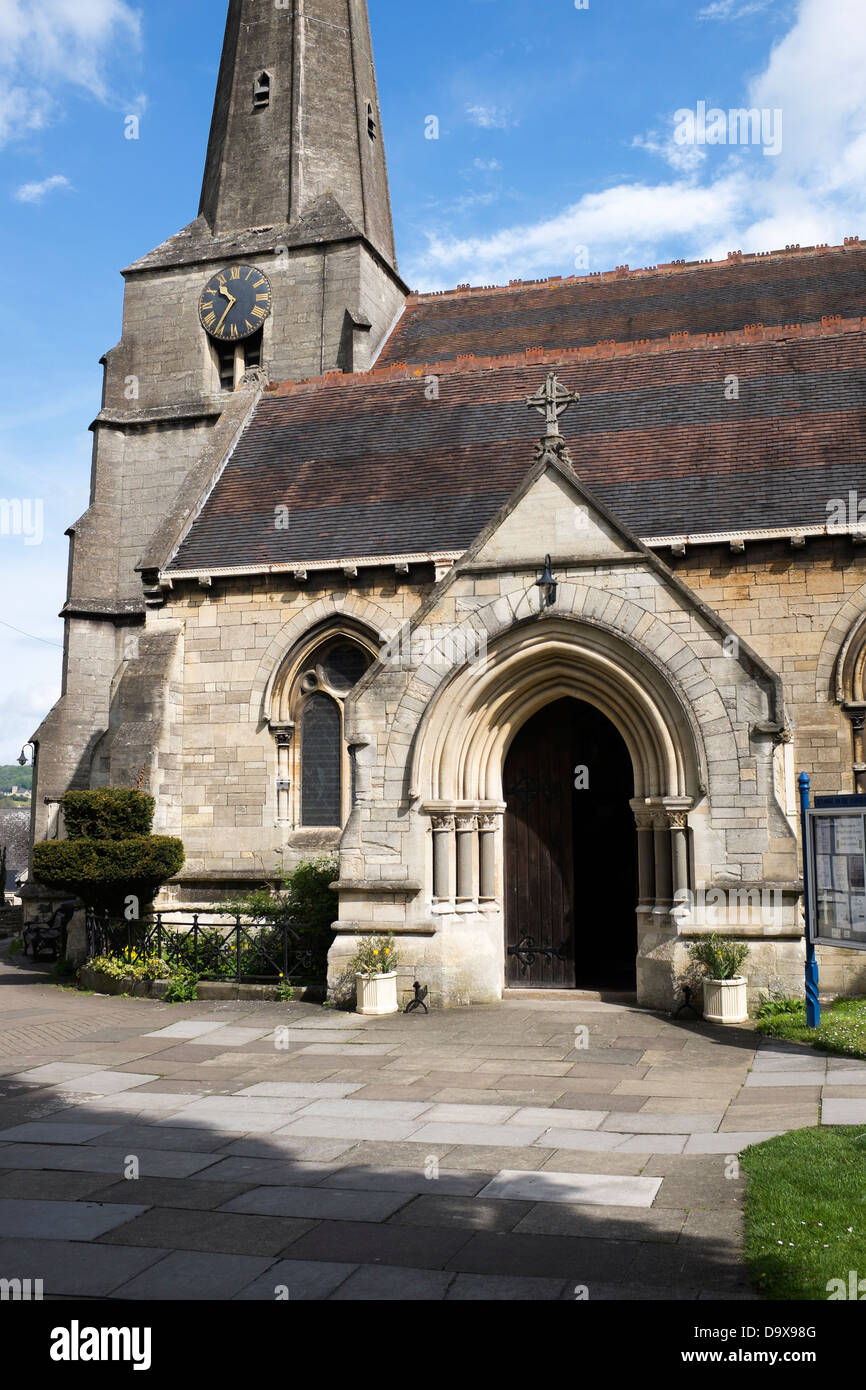 San Lorenzo Chiesa Stroud Foto Stock