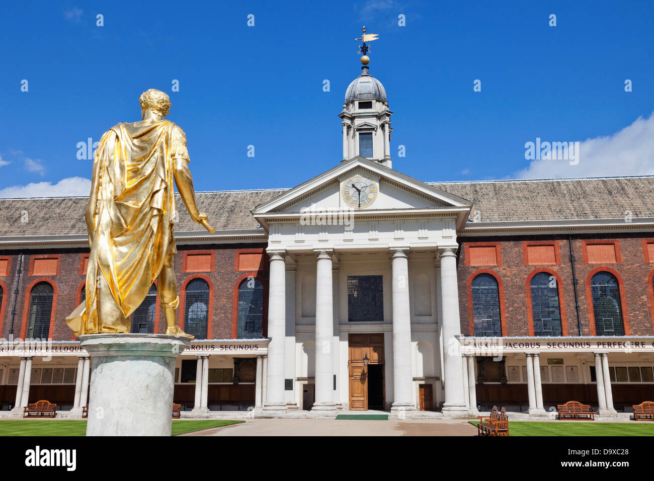 Regno Unito, Inghilterra, London, Chelsea, facciata di Royal Hospital Foto Stock