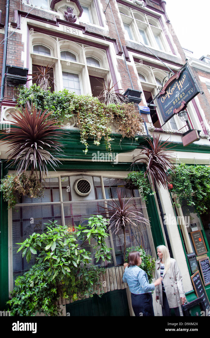 Old Kings Head in London Bridge - London REGNO UNITO Foto Stock