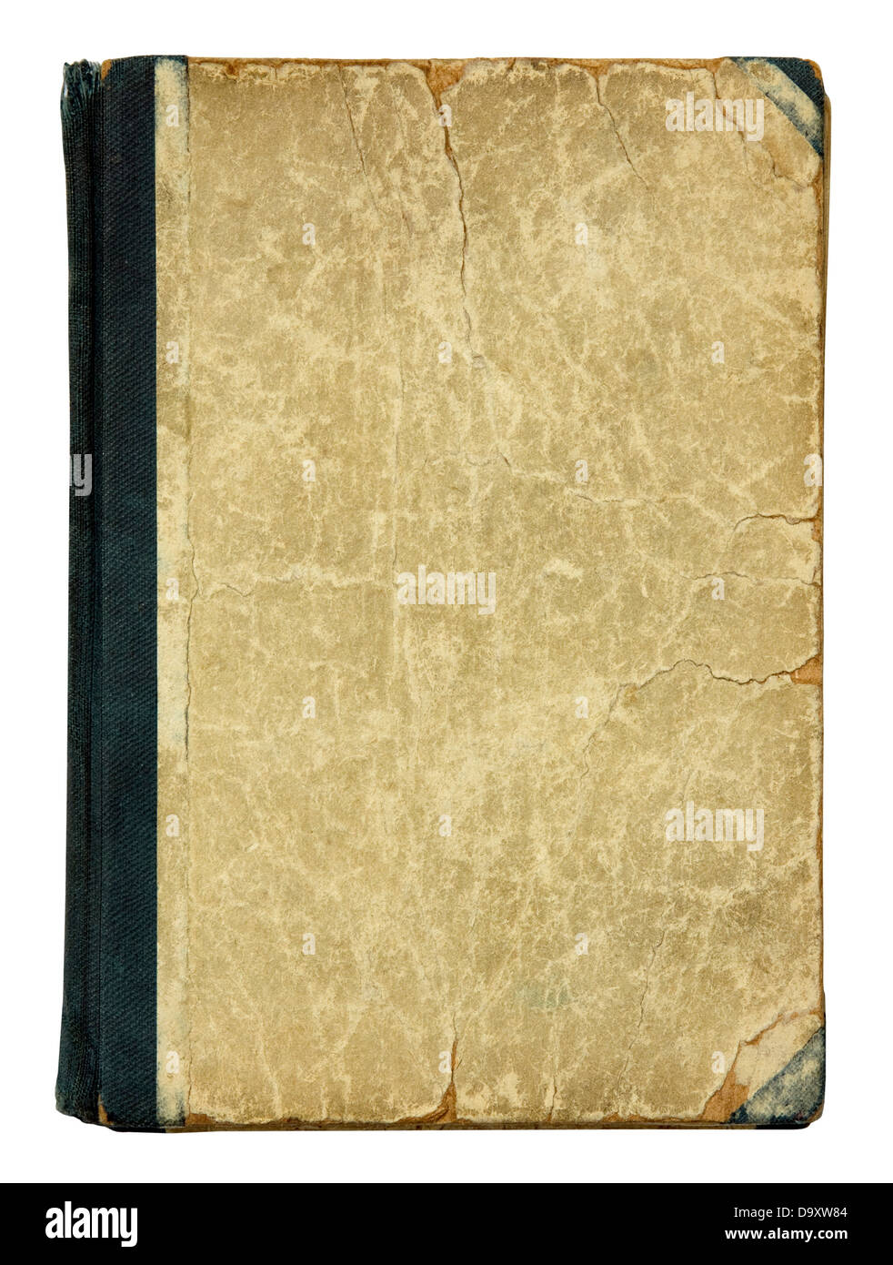 Vecchio libro il coperchio con il percorso di clipping. Foto Stock