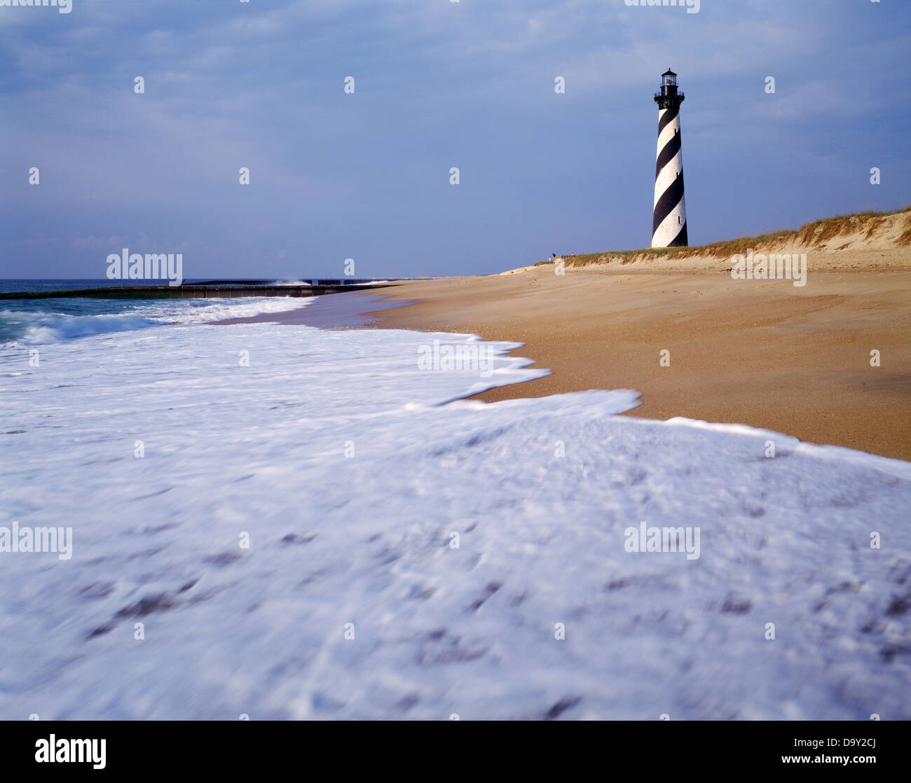 Cape Hatteras Lighthouse, costruito nel 1870, Cape Hatteras National Seashore, North Carolina. Foto Stock