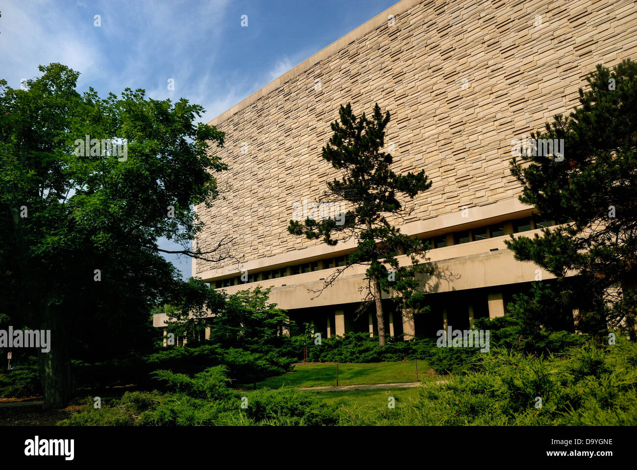 Herman B. pozzetti libreria - Indiana University di Bloomington, Indiana Foto Stock