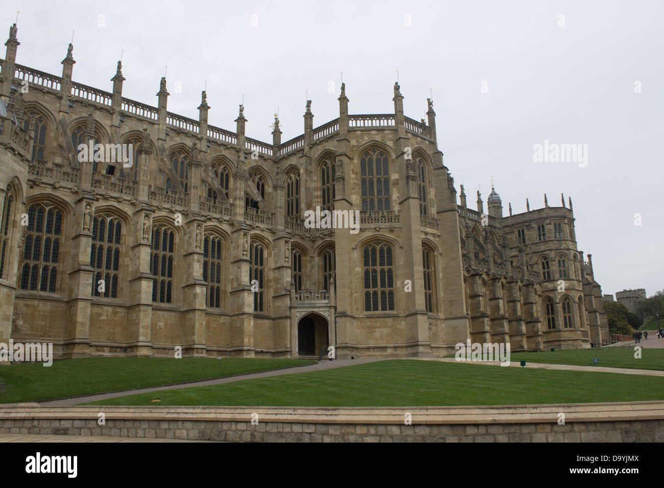 Alla Cappella di San Giorgio, il Castello di Windsor, Regno Unito Foto  stock - Alamy