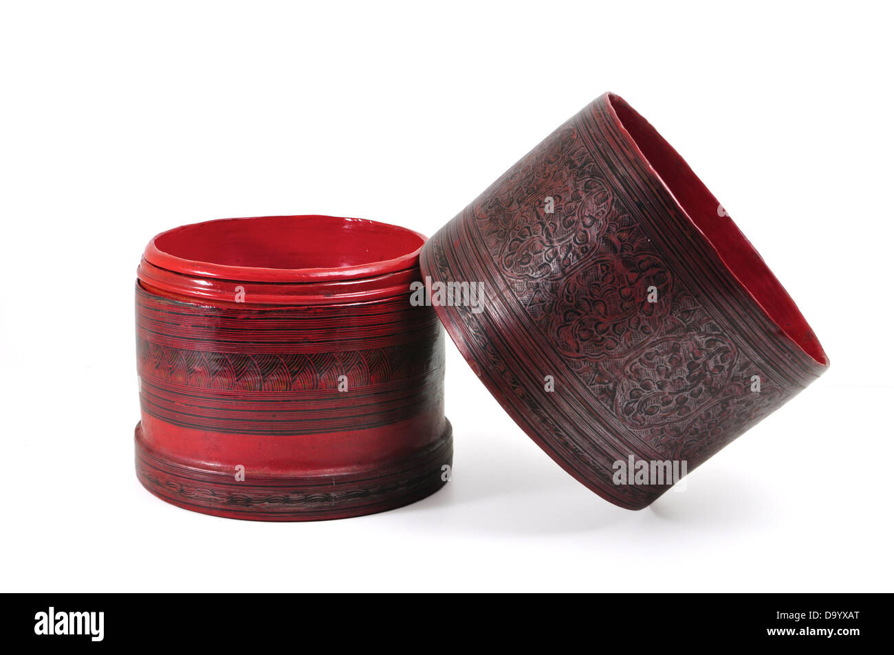 vecchia scatola Foto Stock