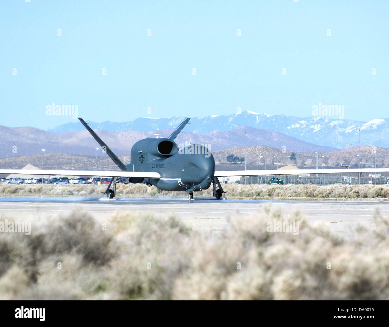 452d prova di volo squadrone - RQ-4B Global Hawk Foto Stock