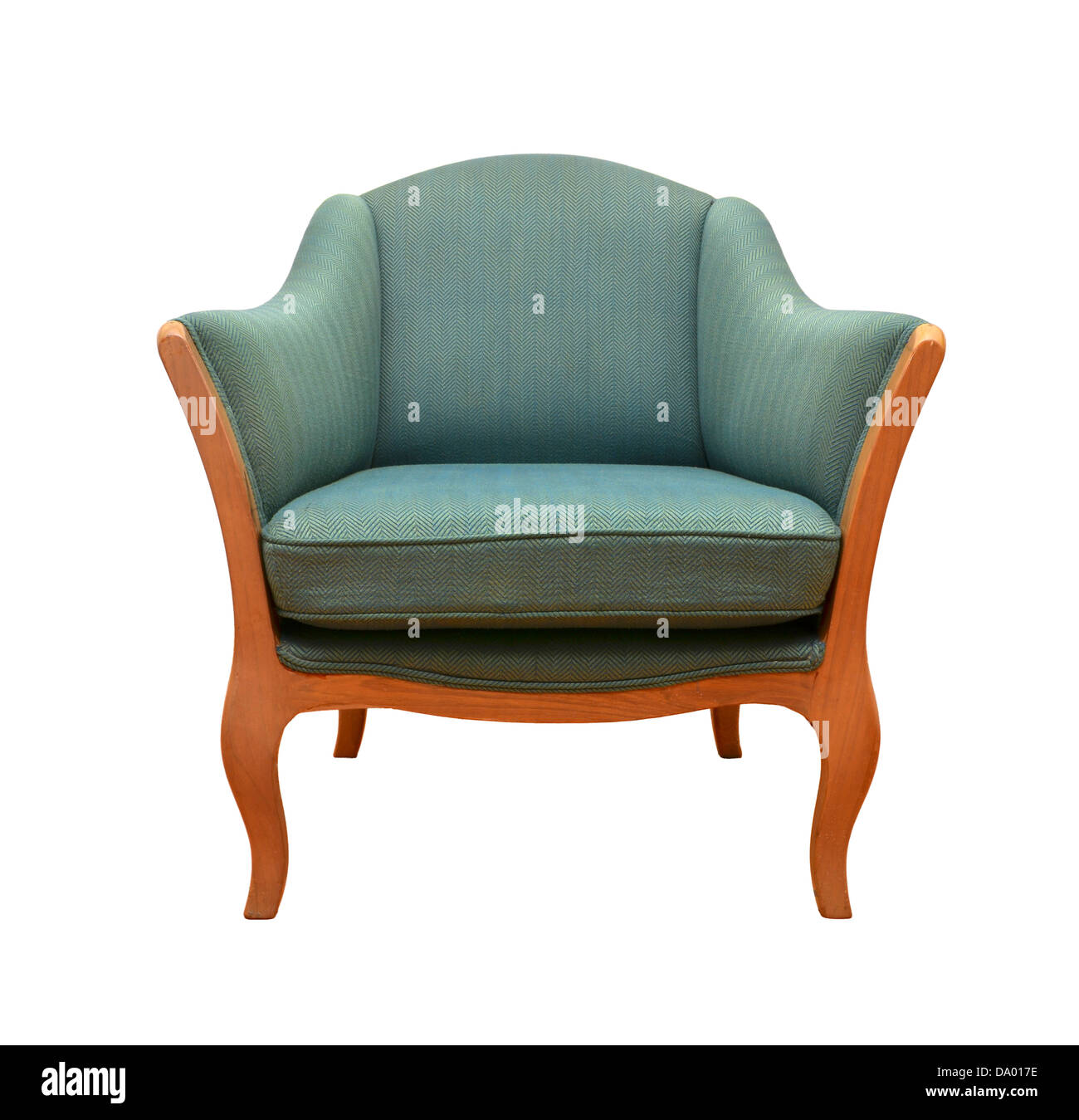 Tessuto bergere con tracciato di ritaglio Foto Stock