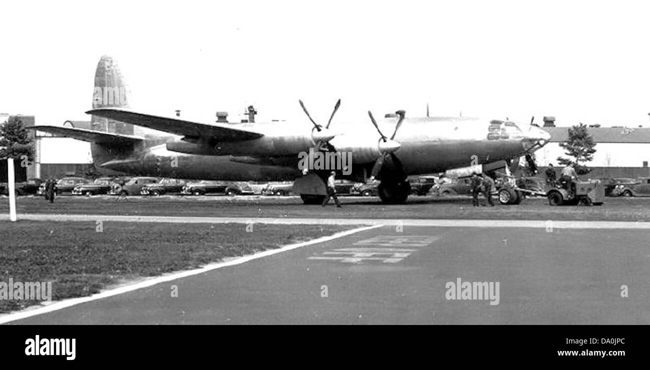 Il Republic XR-12 Rainbow era un aereo sperimentale sviluppato per la ricognizione ad alta velocità e il supporto tattico. È stato testato alla Eglin Air Force base in Florida. Foto Stock