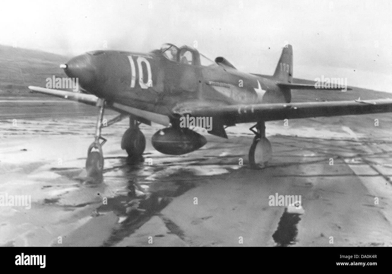 42d Fighter Squadron P-39E Adak Alaska Foto Stock
