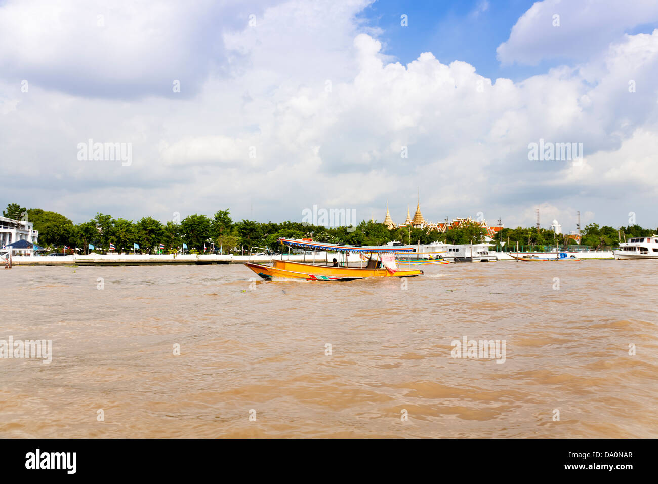Bangkok del Fiume Chao Praya Foto Stock