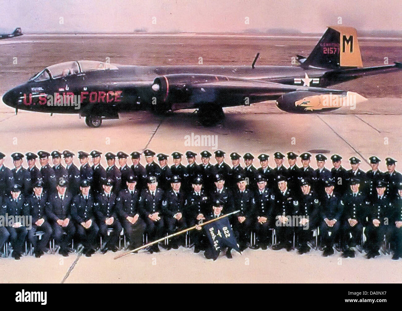 822d squadrone di bombardamento B-57B-MA 52-1577 1956 Foto Stock