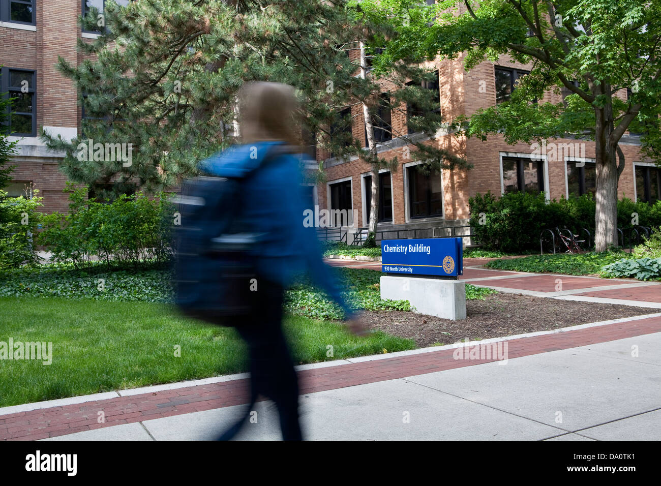 L'edificio di Chimica dell'Università di Michigan è visto in Ann Arbor, Michigan Foto Stock