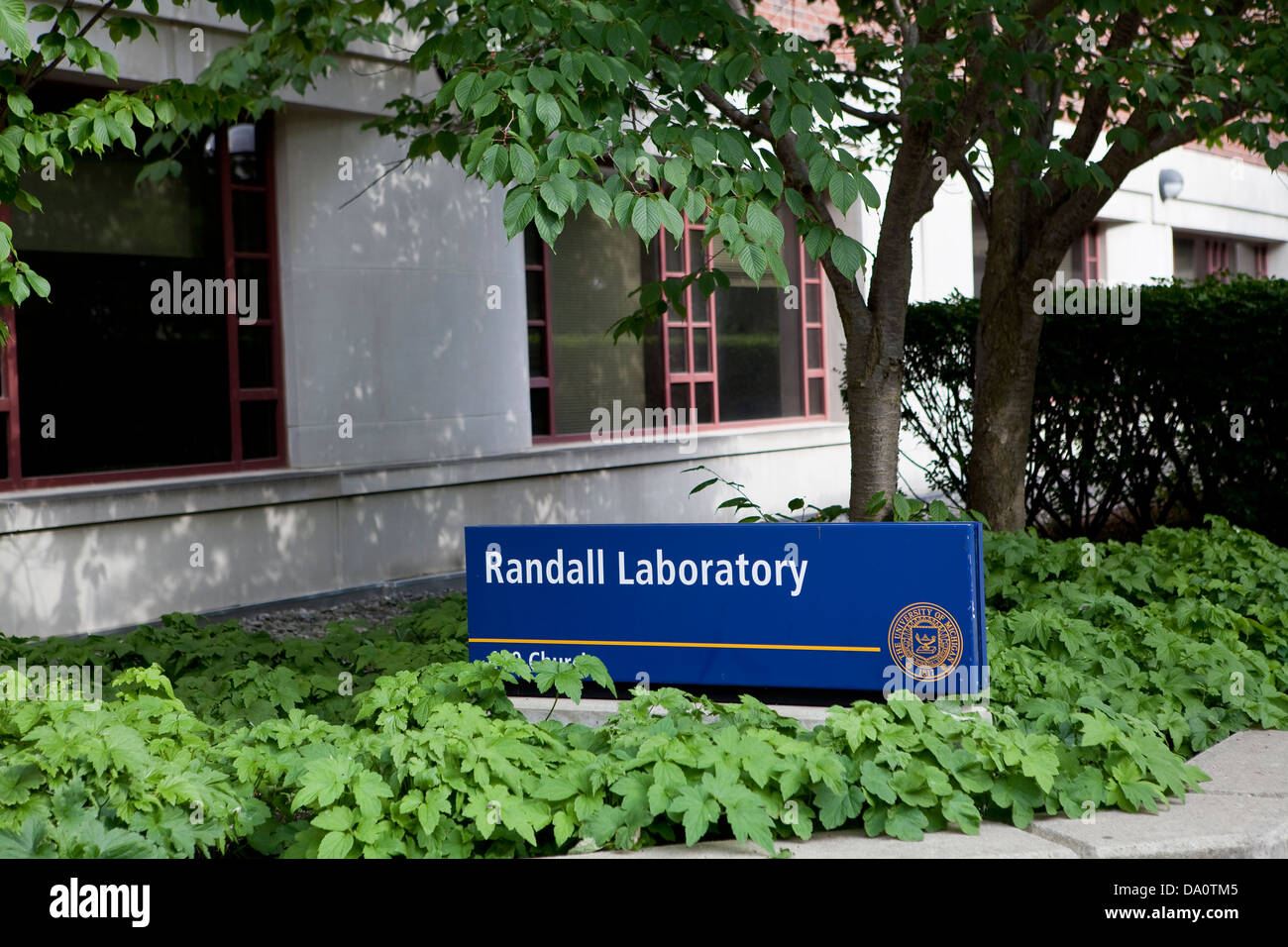 Randall laboratorio di costruzione dell'Università del Michigan è visto in Ann Arbor, Michigan Foto Stock