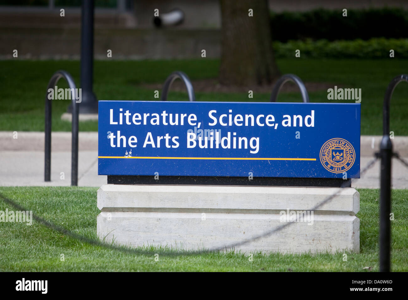 La letteratura, la scienza e le arti edificio dell'Università del Michigan è visto in Ann Arbor, Michigan Foto Stock