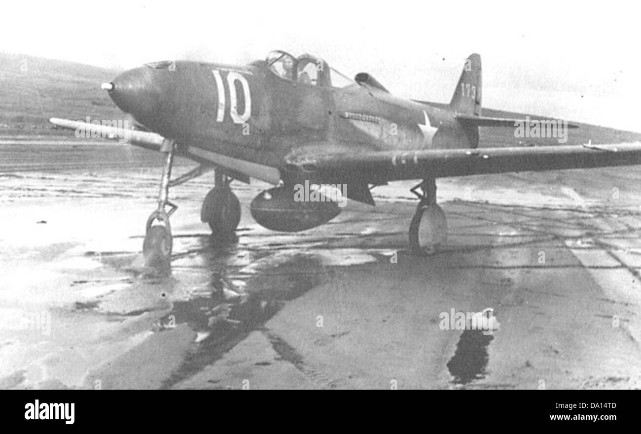 42d Fighter Squadron - P-39E - Davis AAF Adak - Ottobre 1942 Foto Stock