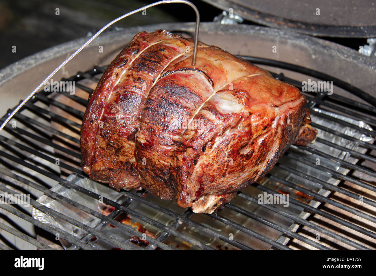 Costata di manzo tagliata. Foto Stock
