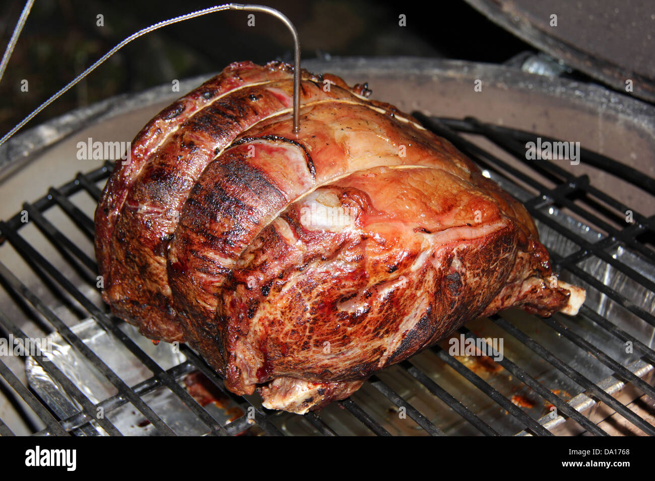 Costata di manzo tagliata. Foto Stock