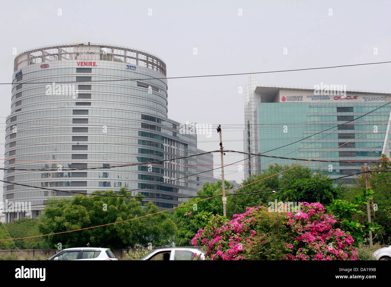 Corporate edifici per uffici a th DLF CYBER CITY, Gurgaon, regione NCR, India Foto Stock