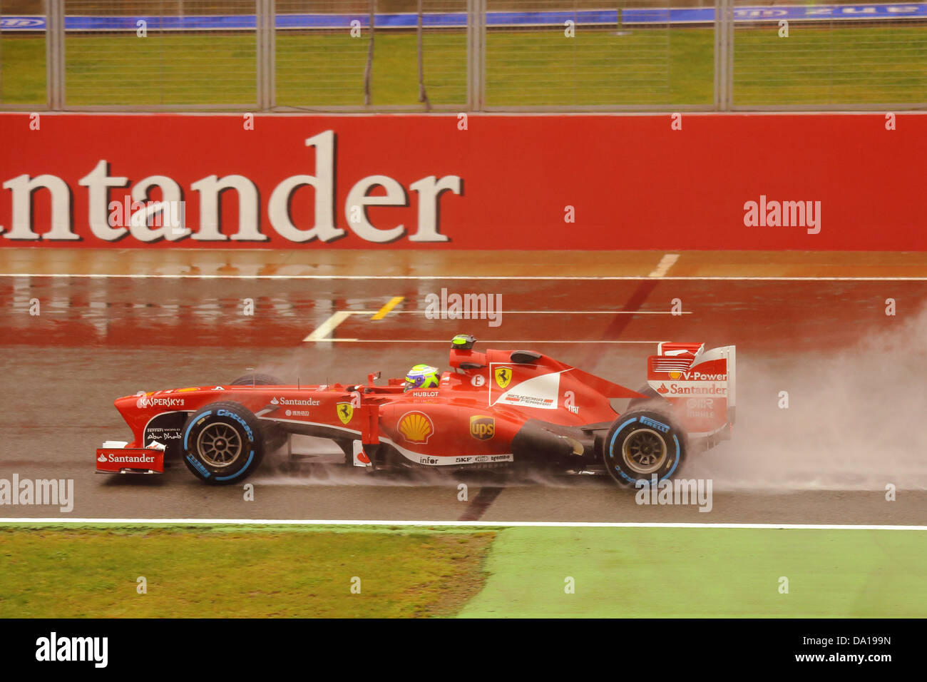 F1 Gran Premio di Gran Bretagna a Silverstone Foto Stock