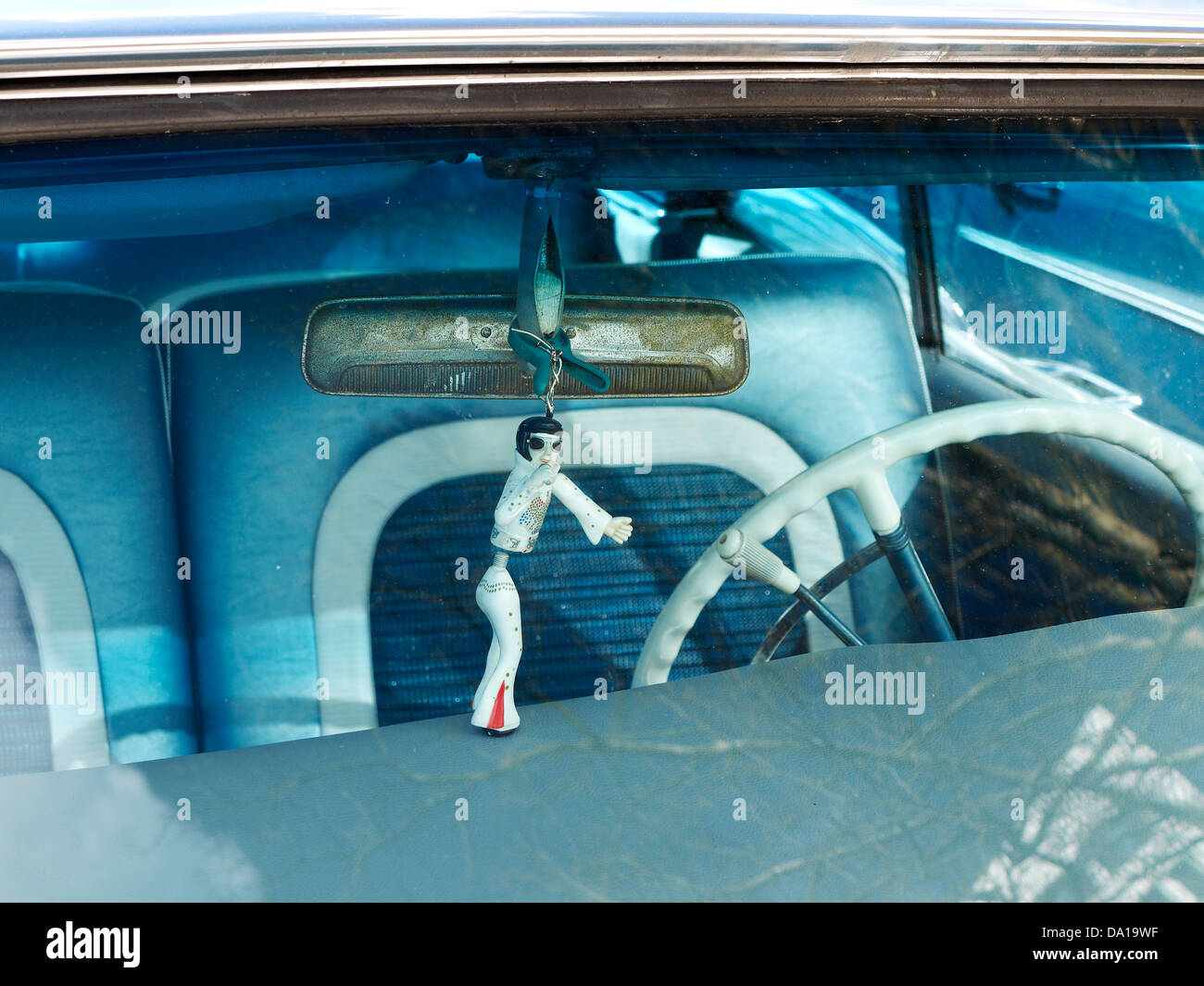 Germania, Assia, auto d'epoca di Ford Fairlane Skyliner 500 Foto Stock