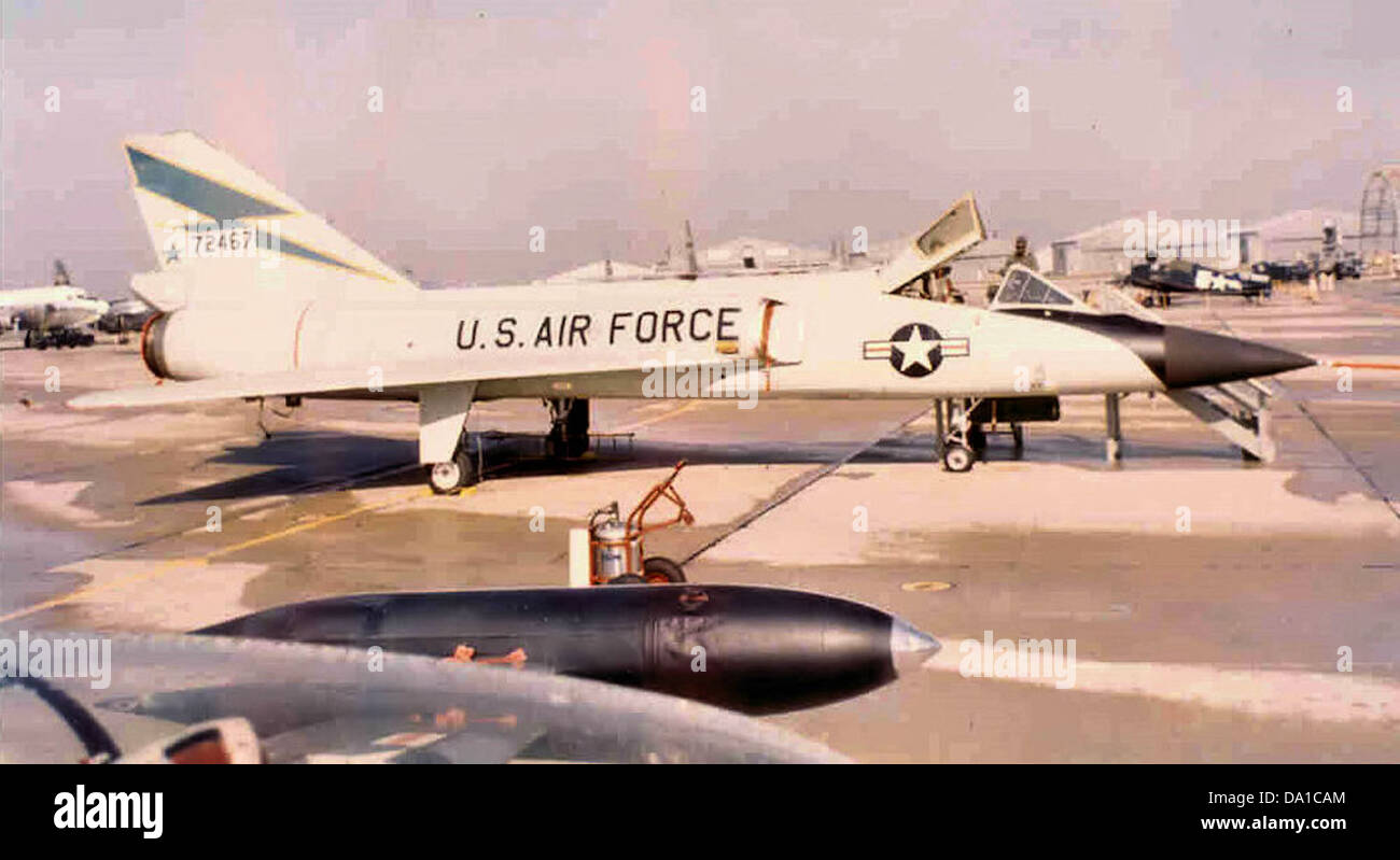 539Th Fighter-Interceptor Squadron-F-106-57-2467 Foto Stock