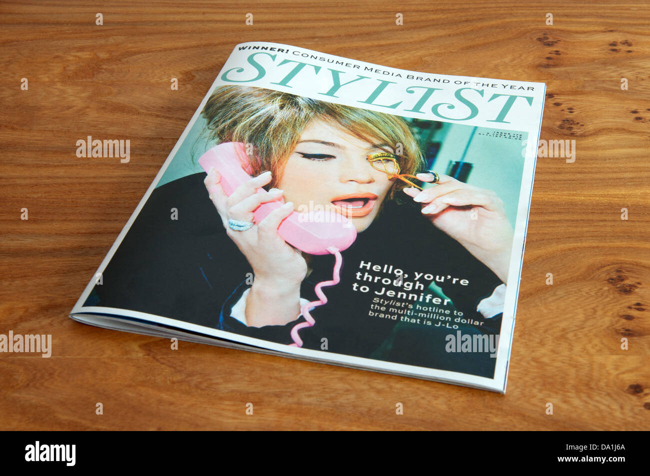 Stylist magazine 05.06.13 Foto Stock