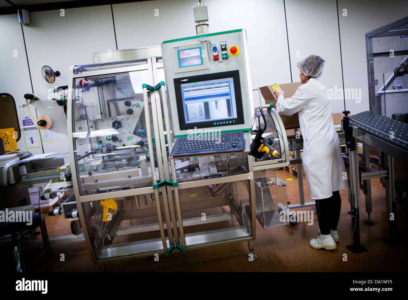 Industria farmaceutica Foto Stock