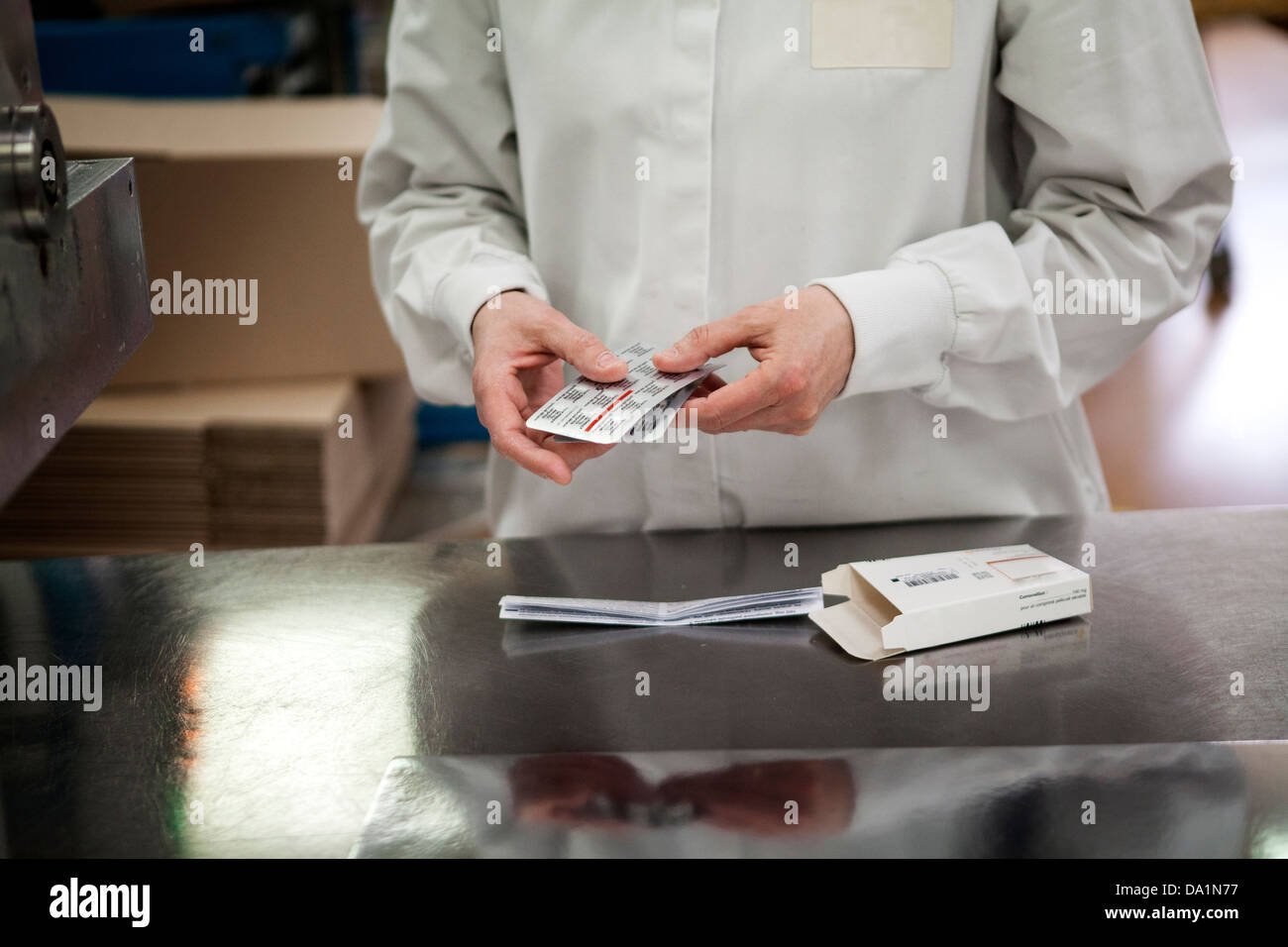 Industria farmaceutica Foto Stock