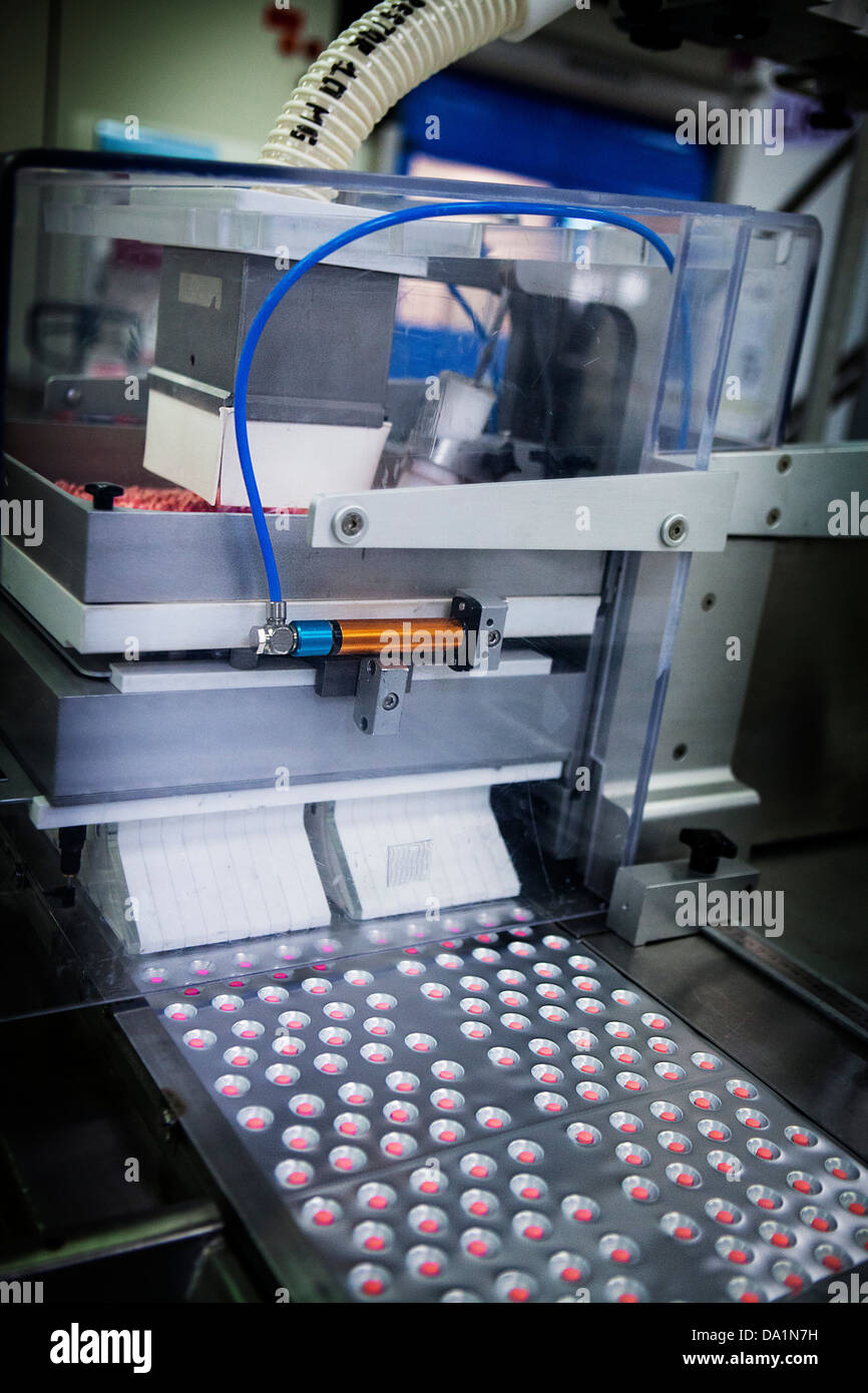 Industria farmaceutica Foto Stock
