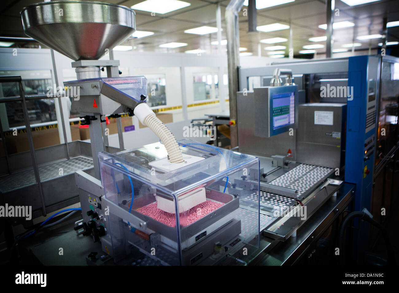 Industria farmaceutica Foto Stock