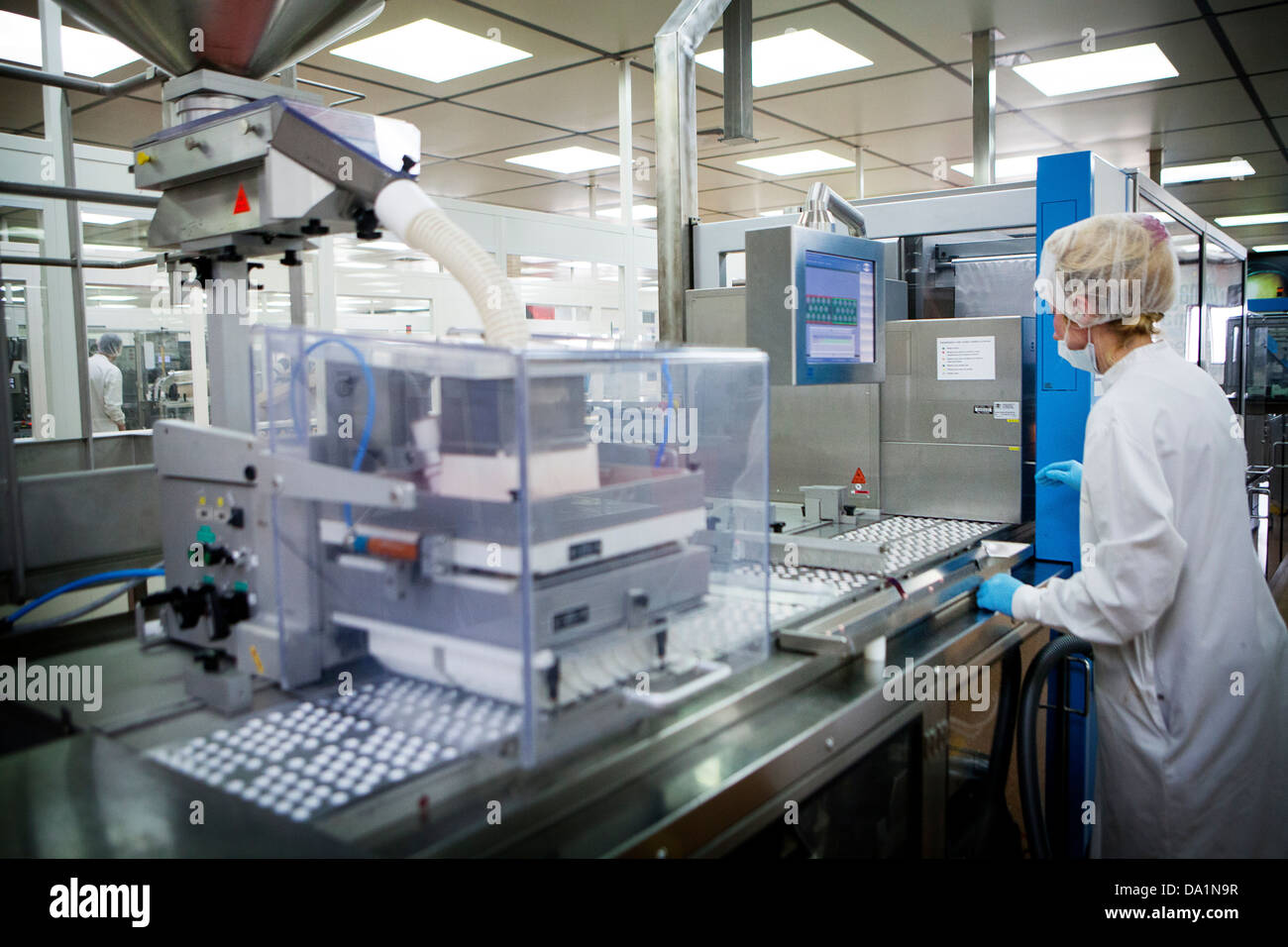 Industria farmaceutica Foto Stock