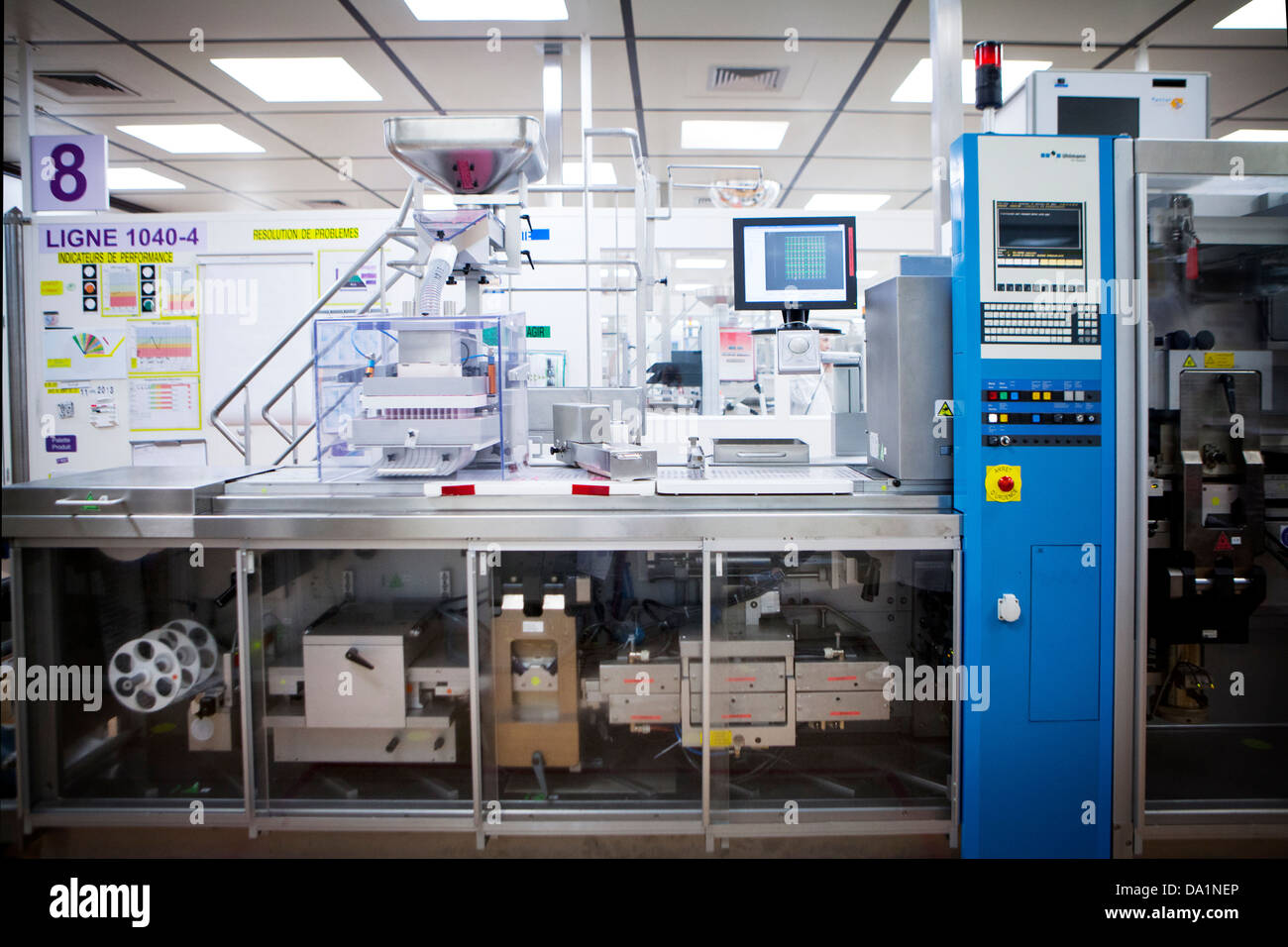 Industria farmaceutica Foto Stock