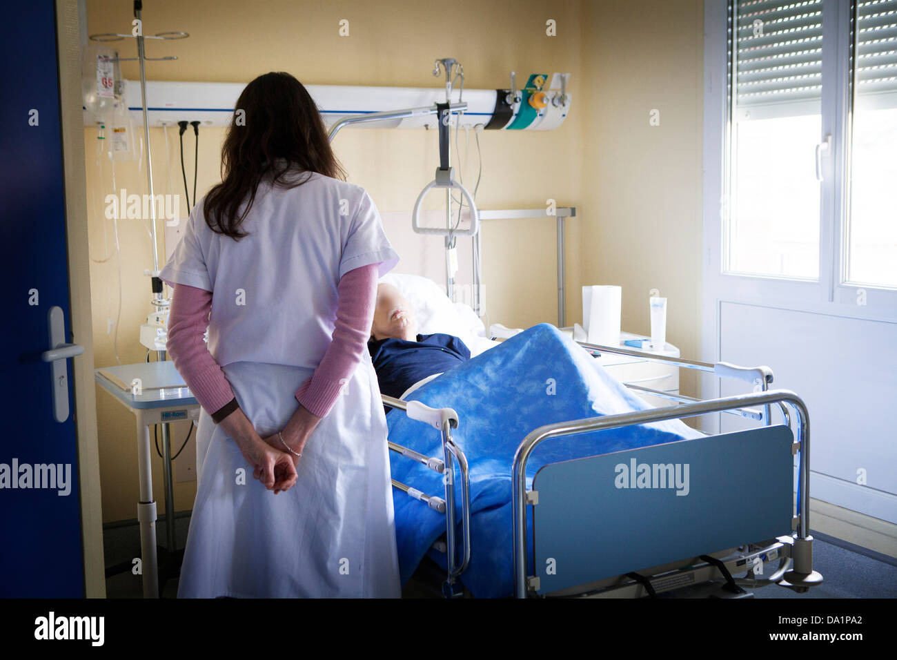 Le cure palliative unità Foto Stock