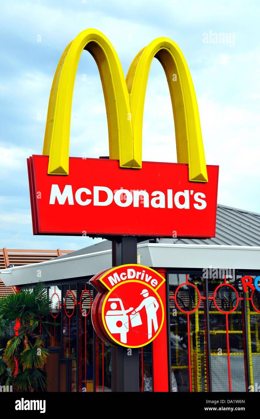 FAST FOOD Foto Stock