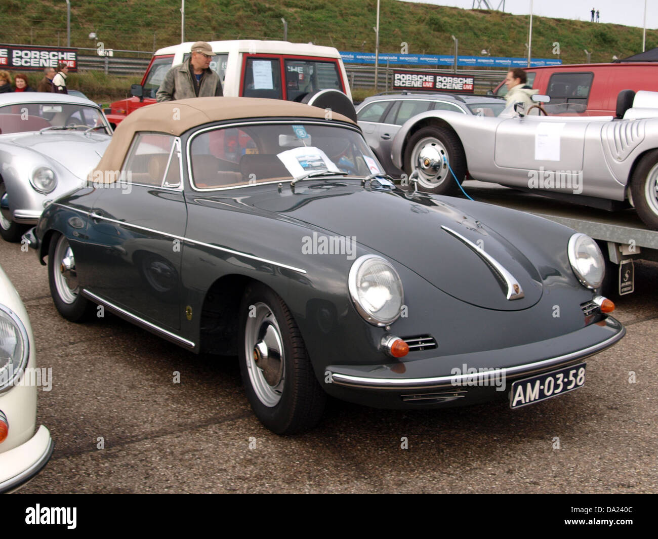 1959 Porsche 356 B 1600 ROADSTER AM-03-58 pic1 Foto Stock