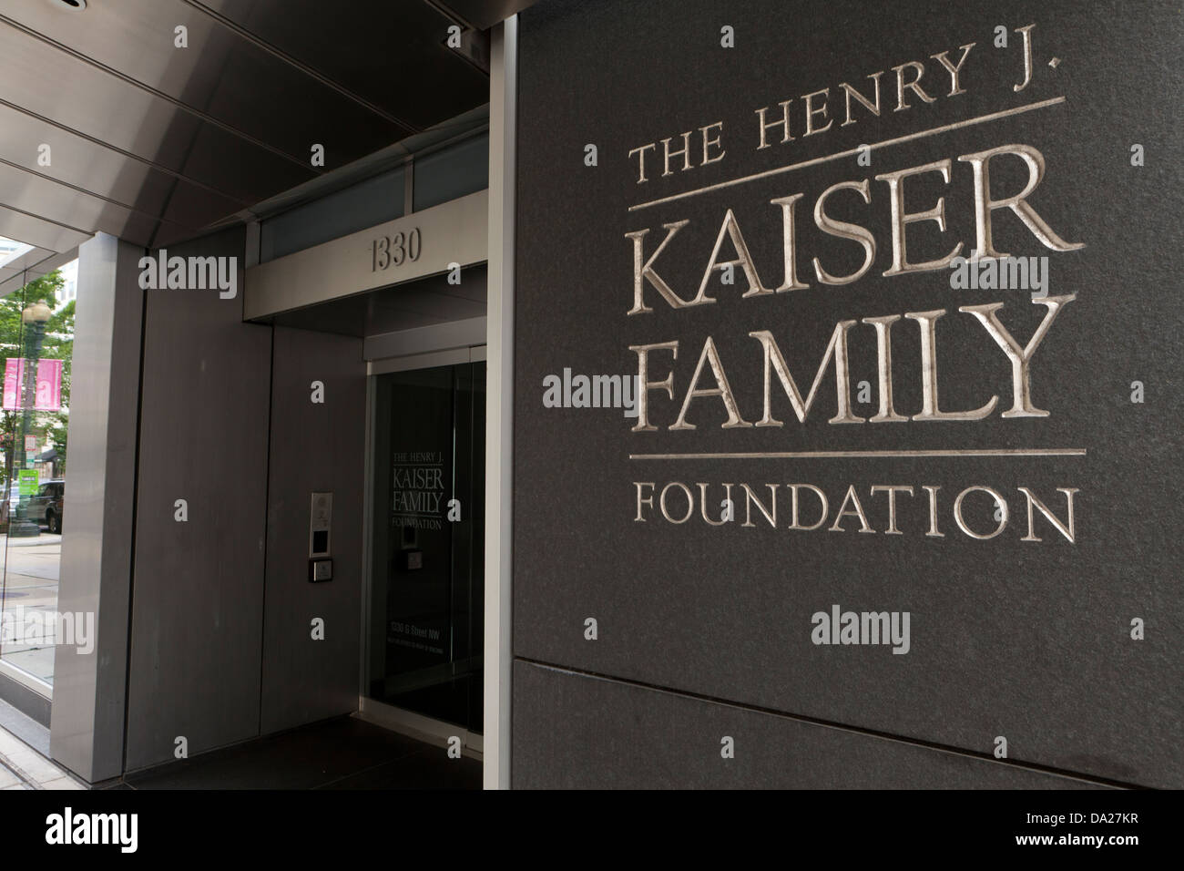 Il Henry J Kaiser Family Foundation edificio, Washington DC Foto Stock